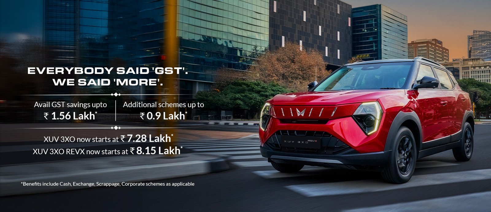 mahindra 3XO-GST-benefits